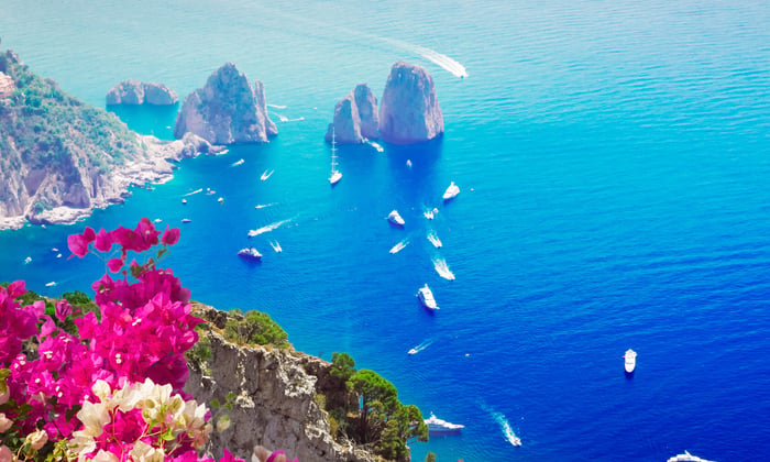 Faraglioni cliffs, Capri