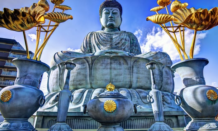 Hyogo Daibutsu Buddha, Nofukuji Temple, Kobe, Japan