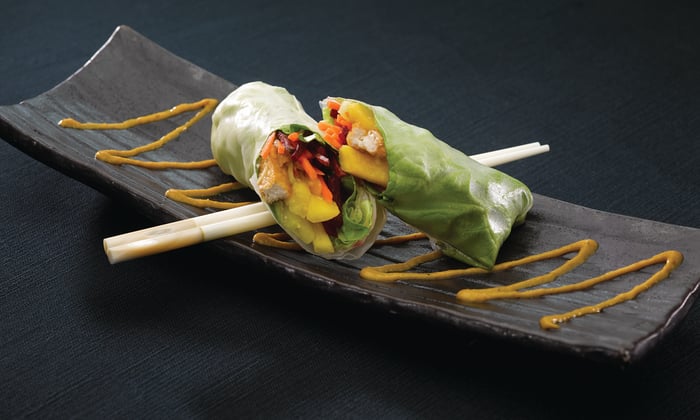 Oceania Cruises - Red Ginger restaurant - Vietnamese summer rolls