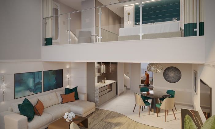 Regent's Seven Seas Prestige Grand Loft Suite