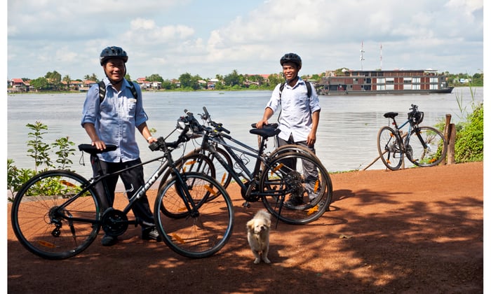 Aqua Mekong - Cycling excursion
