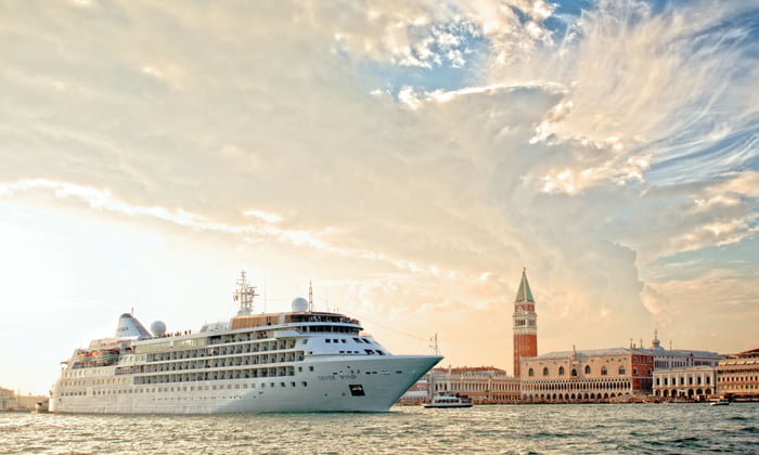 Silversea's Silver Wind in Venice