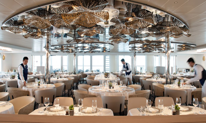Ponant - Le Bougainville - Nautilus restaurant
