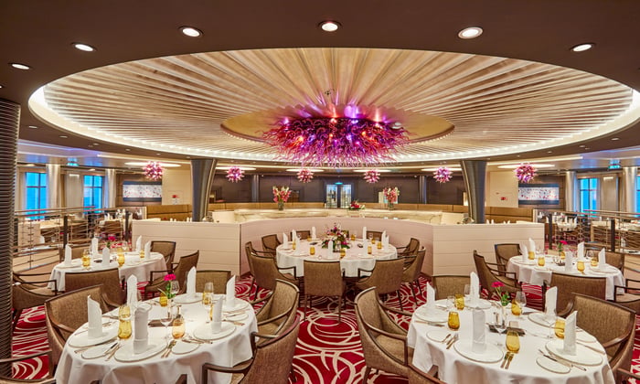 MS Europa 2 - Weltmeere restaurant
