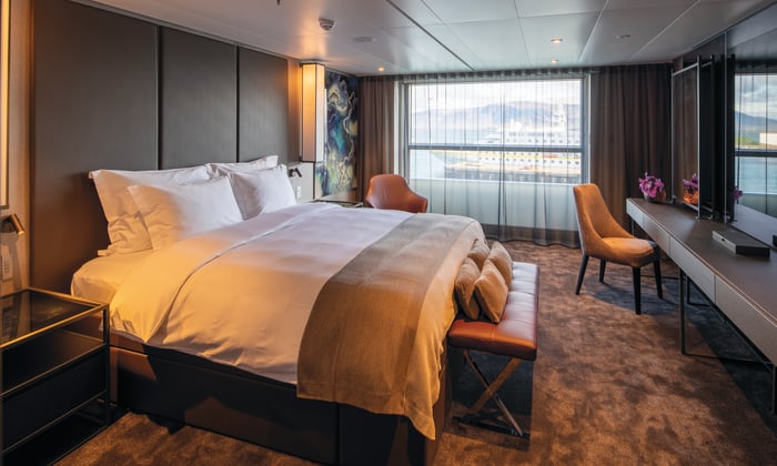 Owner’s Penthouse Suite onboard Scenic Eclipse