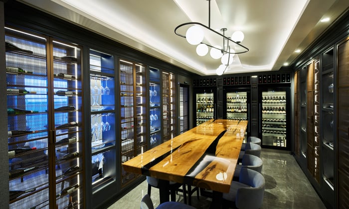 anthology restaurant on board EXPLORA I hosted by Chef Claude Le Tohic 