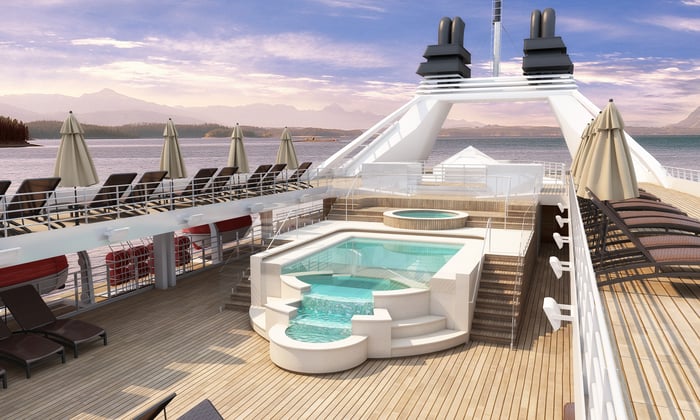 Windstar Star Plus initiative - Pool deck