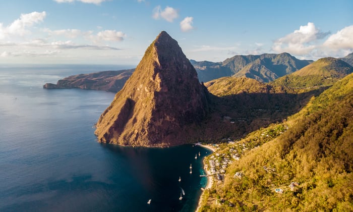Pitons of Saint Lucia, Caribbean