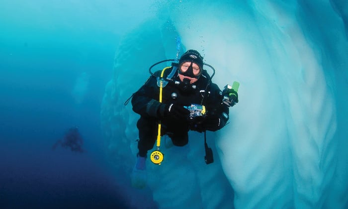 Aurora Expeditions - Diving in Antarctica