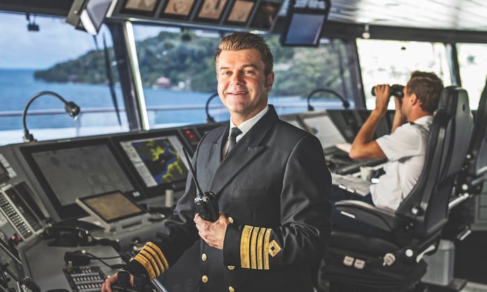 Erwan Le Rouzic, Captain of Scenic Eclipse
