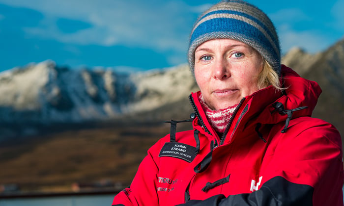 Karin Strand, VP of Expedition Development at HX Hurtigruten Expeditions