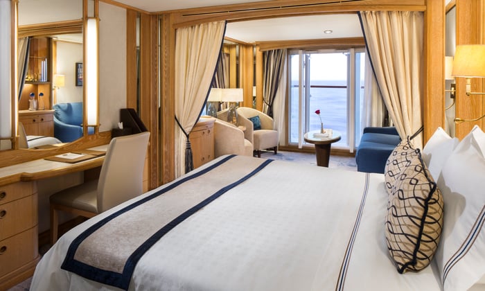 Balcony Suite, Star Pride, Windstar Cruises