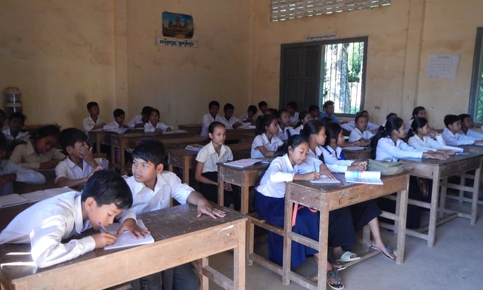 Prek Kdam school, Cambodia