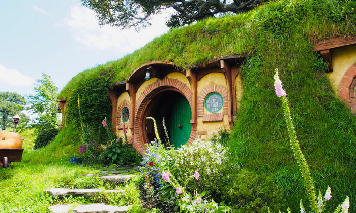 Hobbiton film set, New Zealand