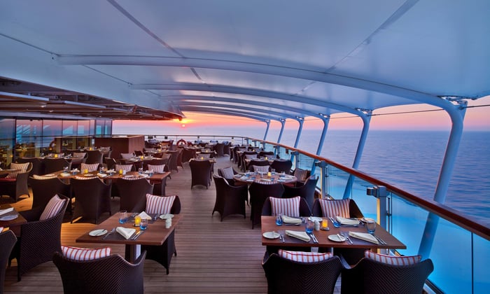 Seabourn Ovation, the Colonnade