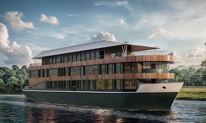 Rendering of A&K's new Pure Amazon expedition ship
