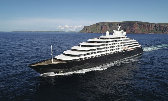 Scenic Eclipse in the Orkney Islands en route to Iceland