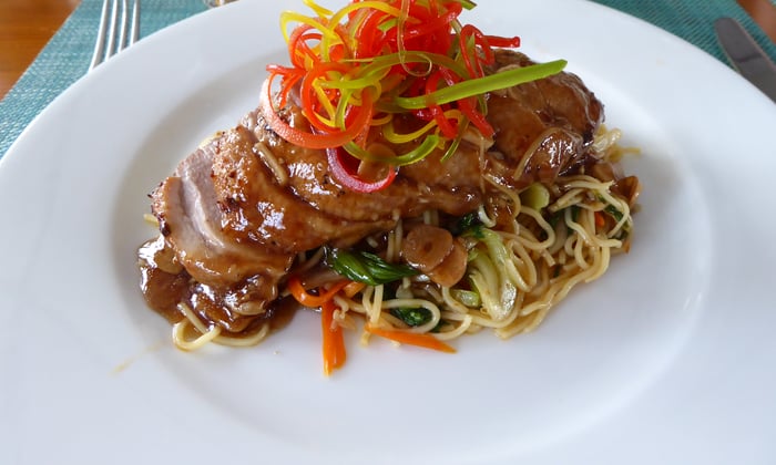 Lunch on board Tonle Pandaw