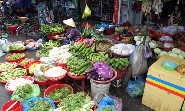 Sa Dec market, Vietnam