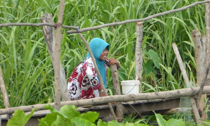 Cham Muslim village in Chau Doc, Vietnam