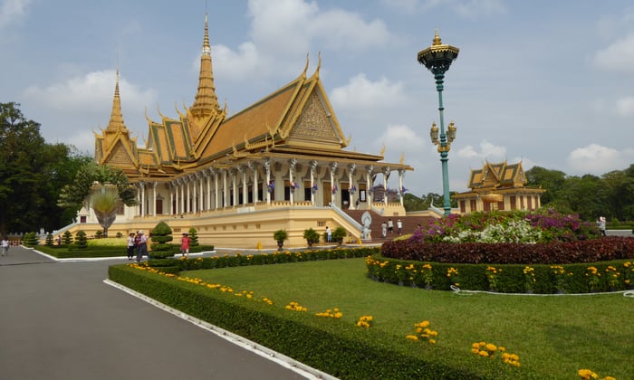 Royal Palace in Phnom Penh, Cambodia