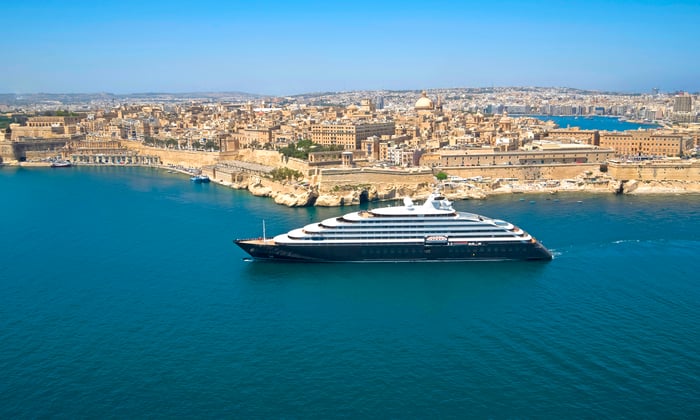 Scenic Eclipse in Valletta, Malta