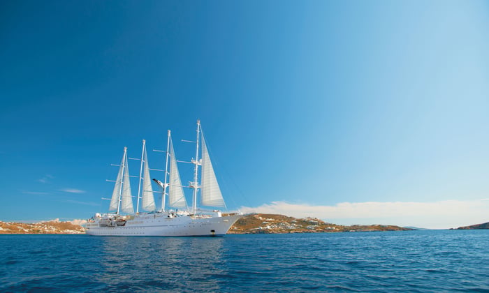 Windstar Cruises in Mykonos