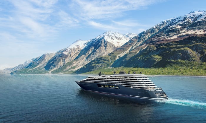 Rendering of The Ritz-Carlton Yacht Collection's Luminara in Alaska