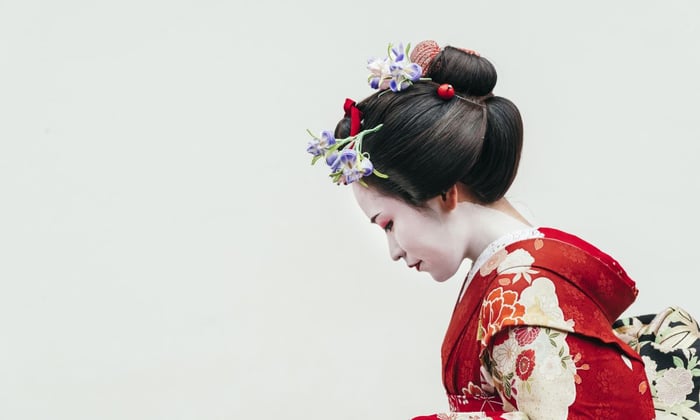 Geisha in Kyoto, Japan