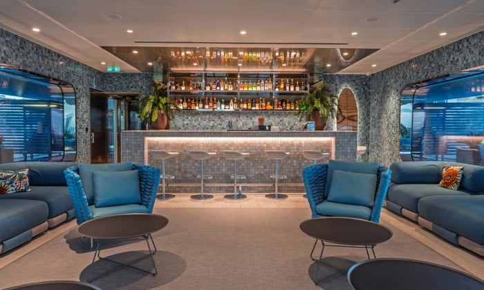 Sky Bar onboard Emerald Cruises’ Emerald Kaia