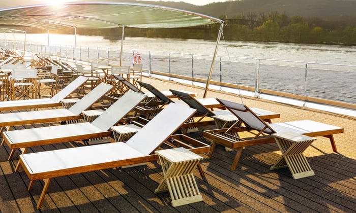 Sun Deck on board S.S. Emilie 