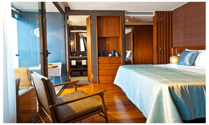 Aqua Mekong - Design Suite with Balcony