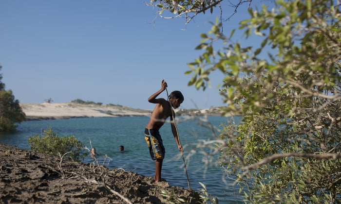 Child Fishing near Broome