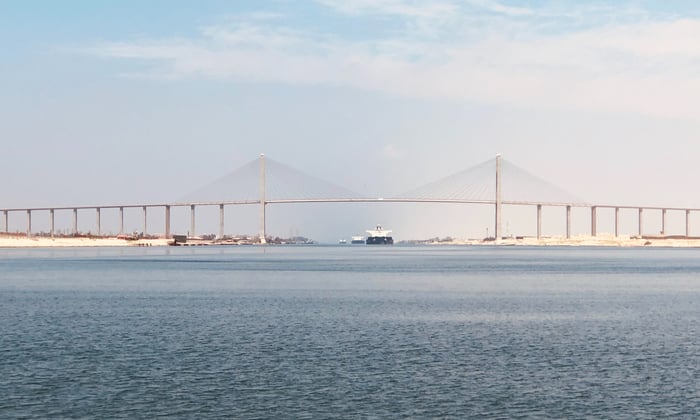 The Suez Canal, Egypt