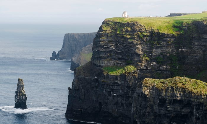 Cliffs of Moher, a popular sight on a small ship cruise to Ireland