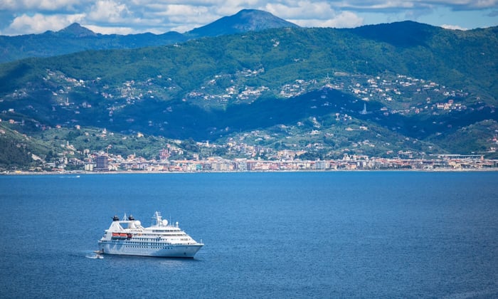 windstar's star legend in portofino italy