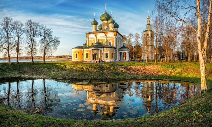 Transfiguration cathedral at Uglich, Russia