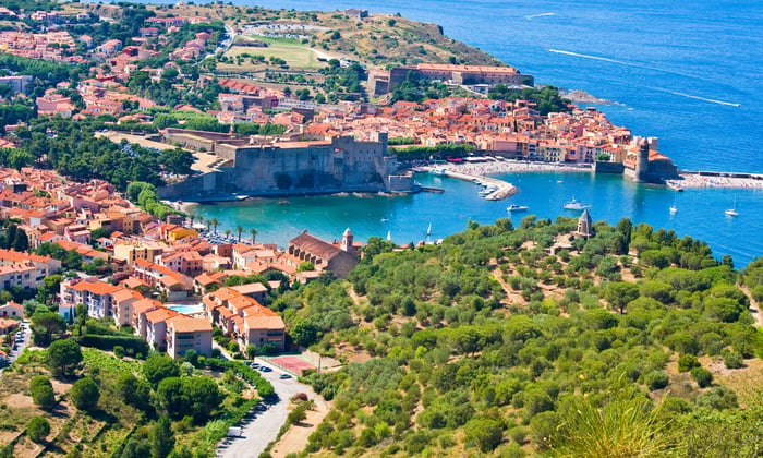 Collioure harbour, France