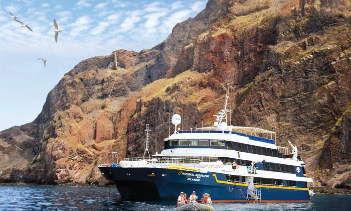 Lindblad National Geographic Islander in the Galapagos