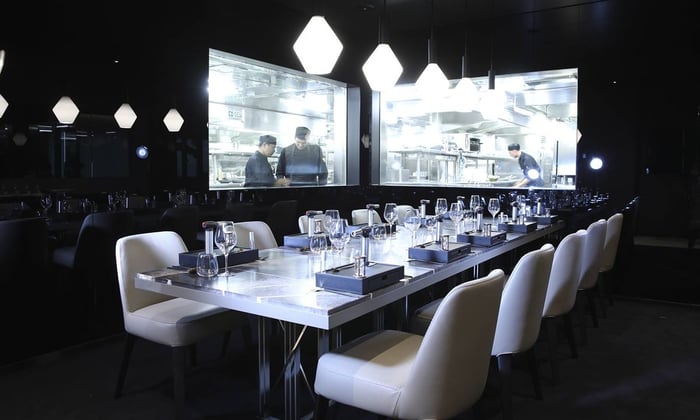Chef's Table on board Scenic Eclipse