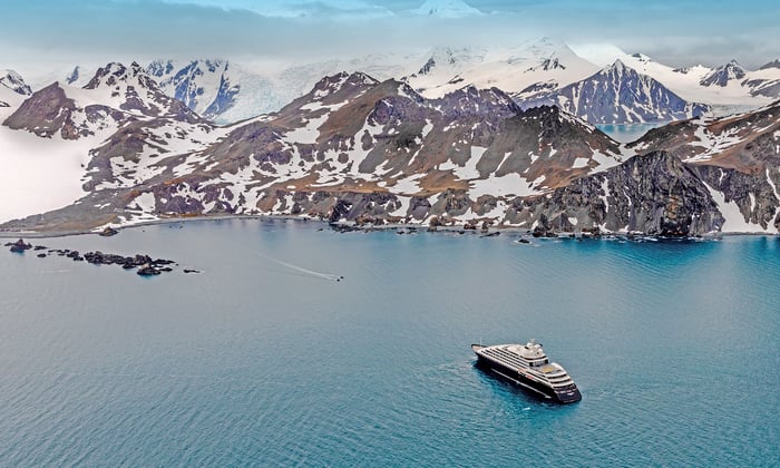Scenic Eclipse in Antarctica