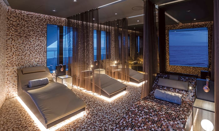 Relaxation Room, Senses Spa on Scenic Eclipse