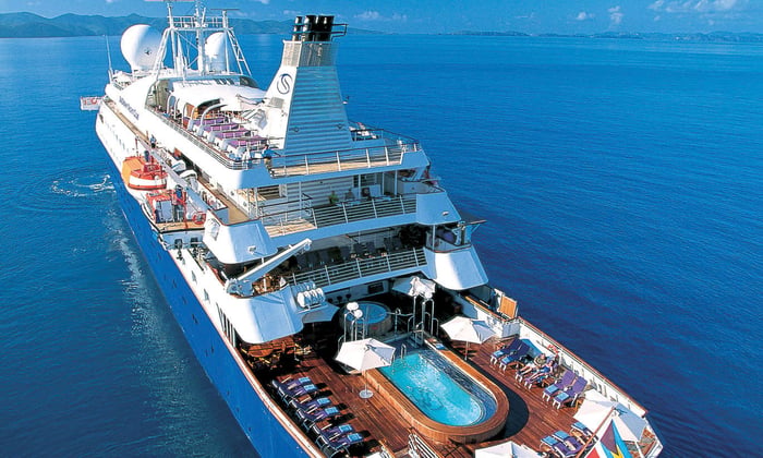 the marina on seadream is used for watersports
