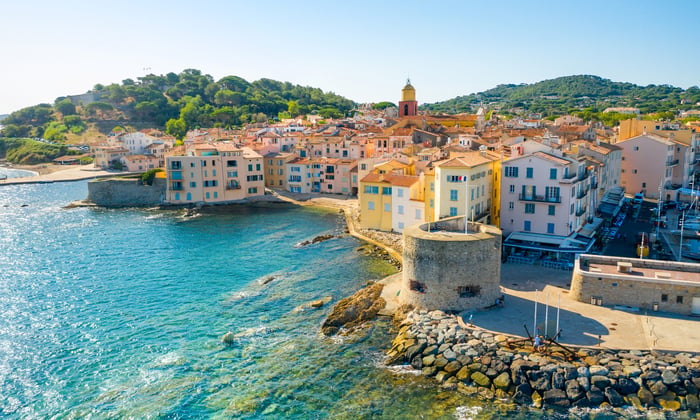 Saint Tropez on the French Riviera
