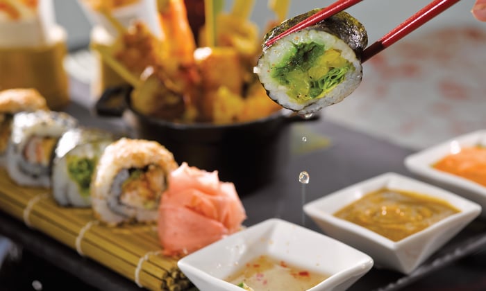 Oceania Cruises - Red Ginger sharing platter