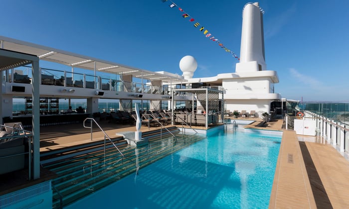 Silver Ray Pool Deck