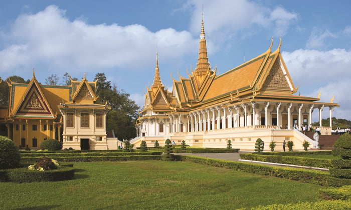 Royal Palace in Phnom Penh, Cambodia