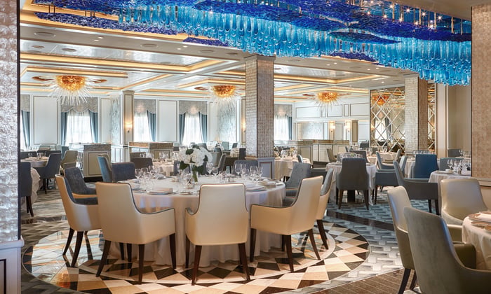 Regent Seven Seas Explorer - Compass Rose restaurant