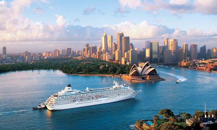 five best sail away ports - Crystal Symphony, Sydney