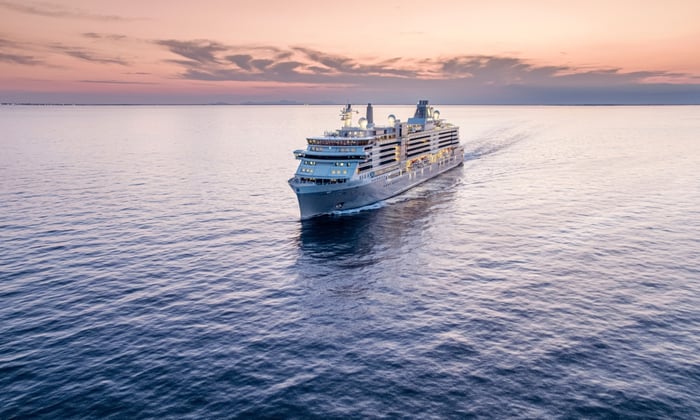Silver Nova at sea